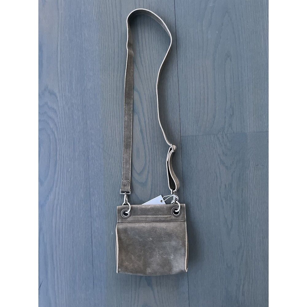 Hammit Tony Bag Small In Pewter W/ Brushed Silver Hardware NWT Crossbody - Picture 8 of 9